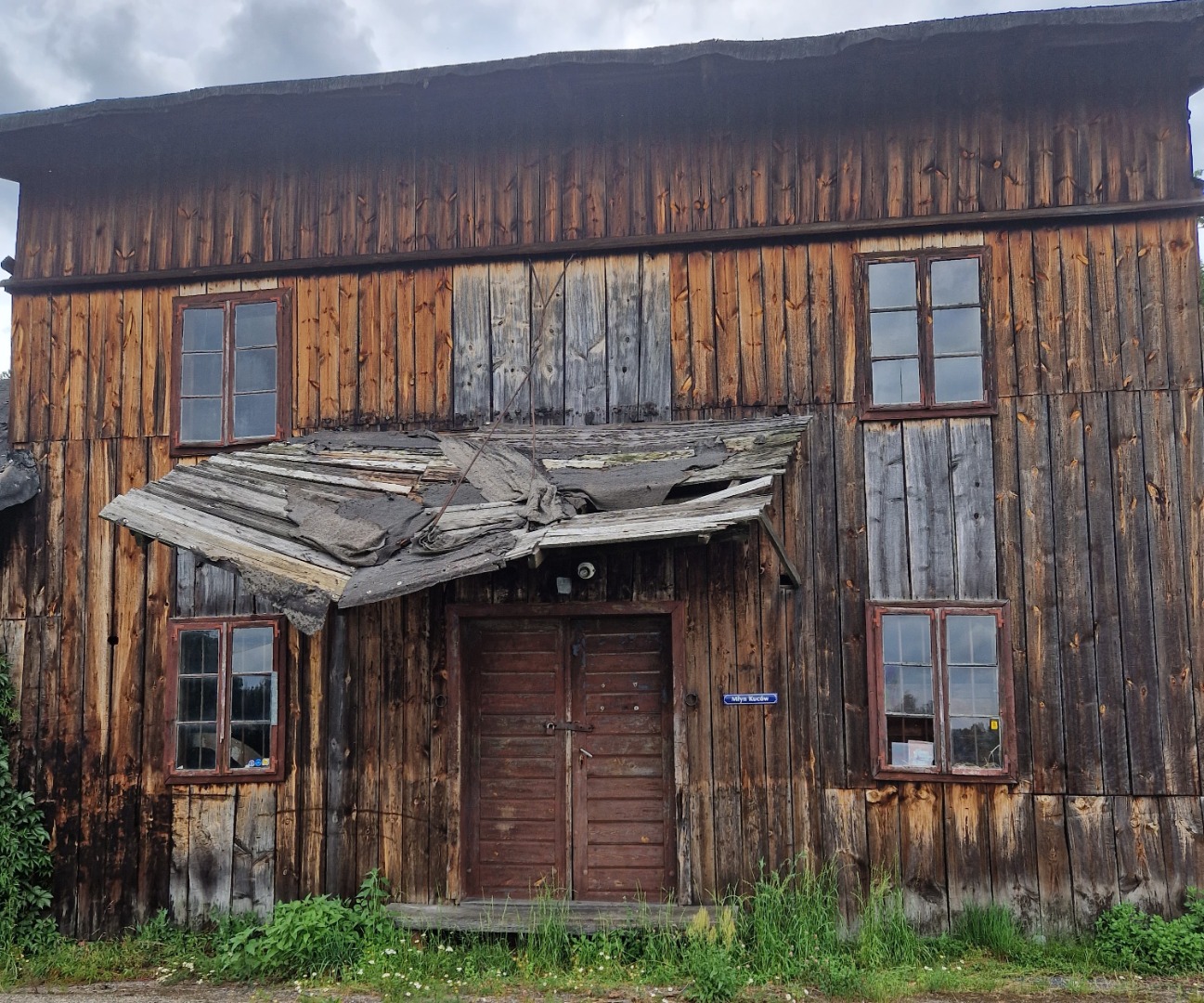 Drewniany młyn "Kuców"