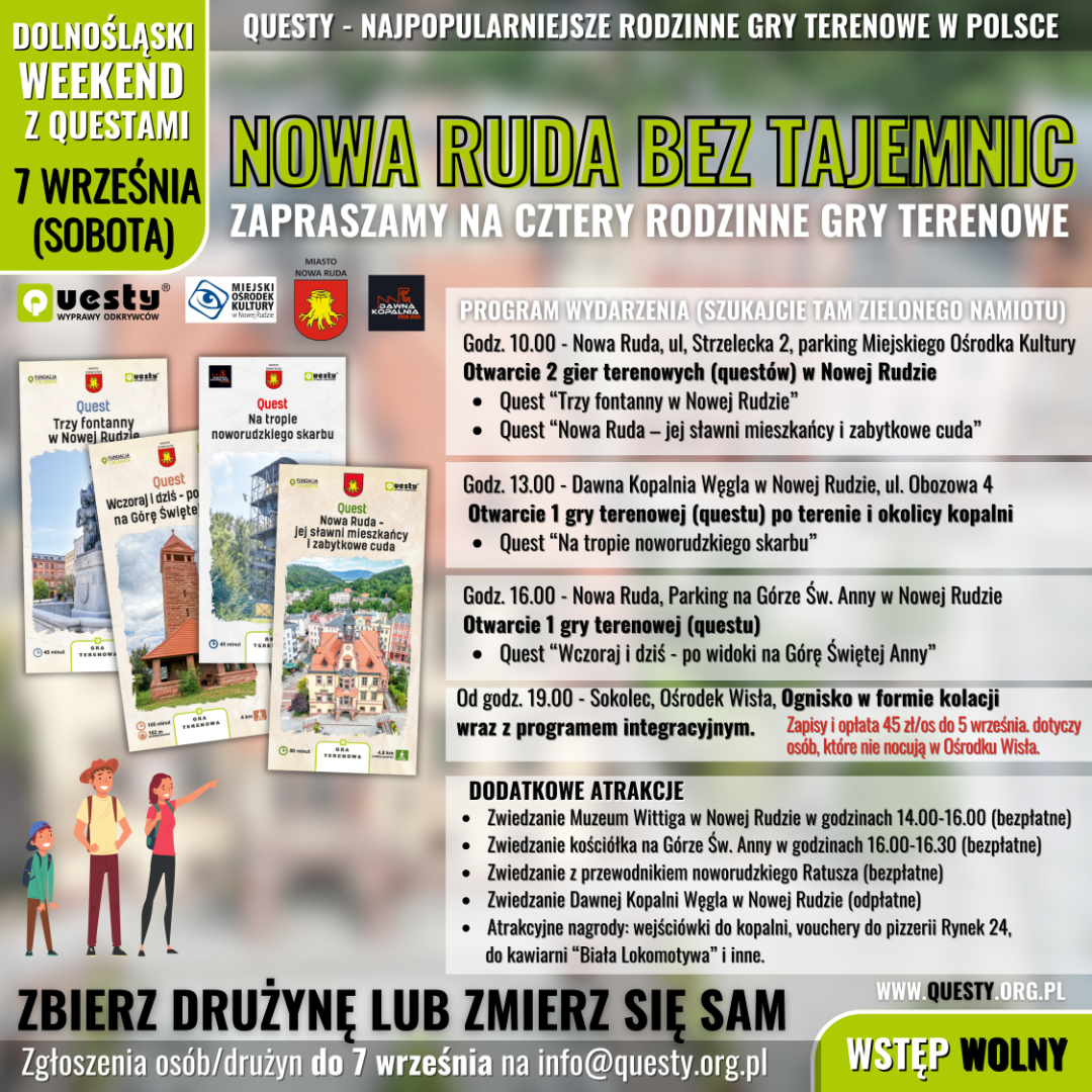 7 września - Dolnośląski Weekend z Questami 2024 - (DZIEŃ 1) - 2