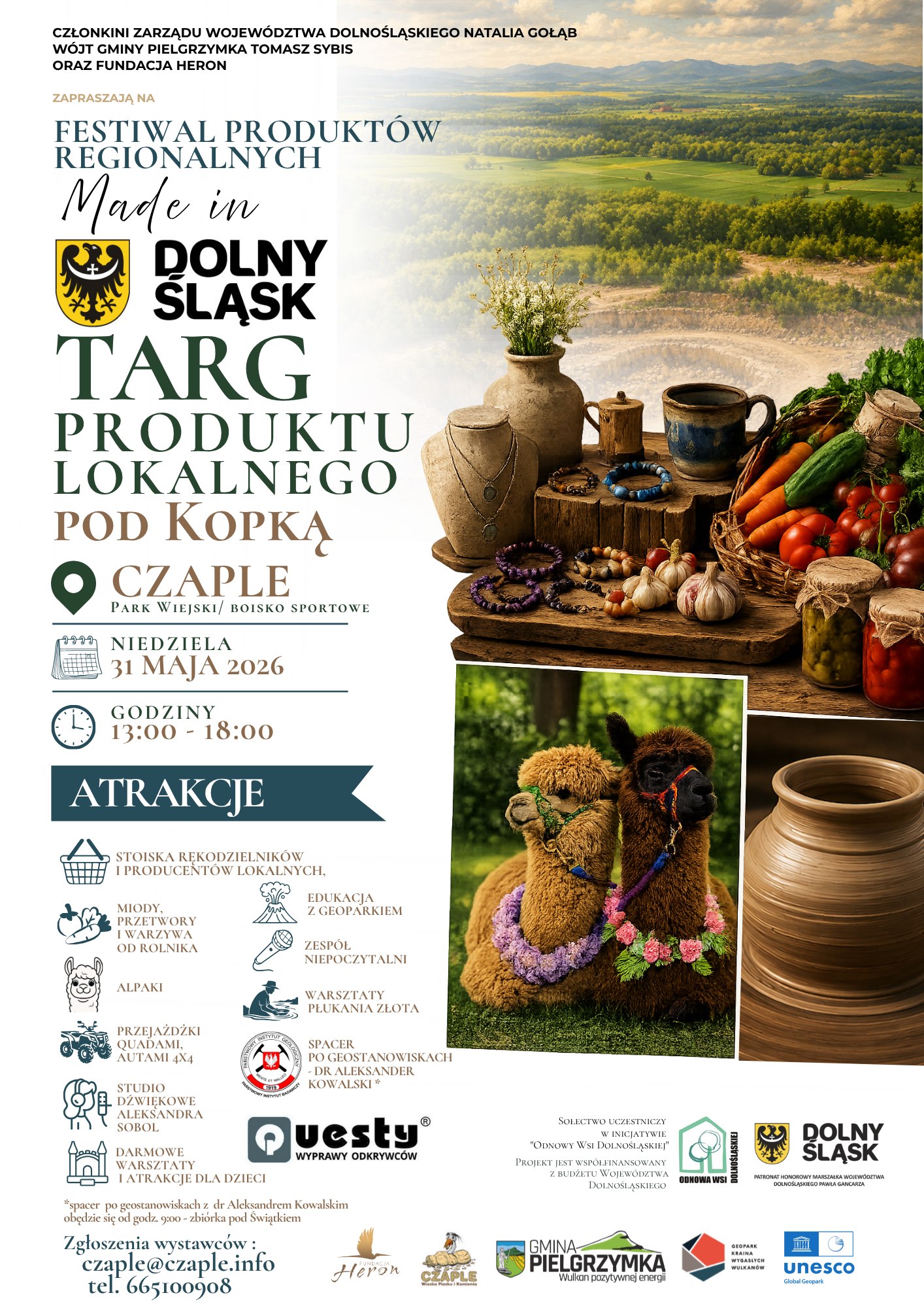 31 maja - Made in Dolny Śląsk w Czaplach. Otwarcie nowego questu (dolnośląskie) - 2