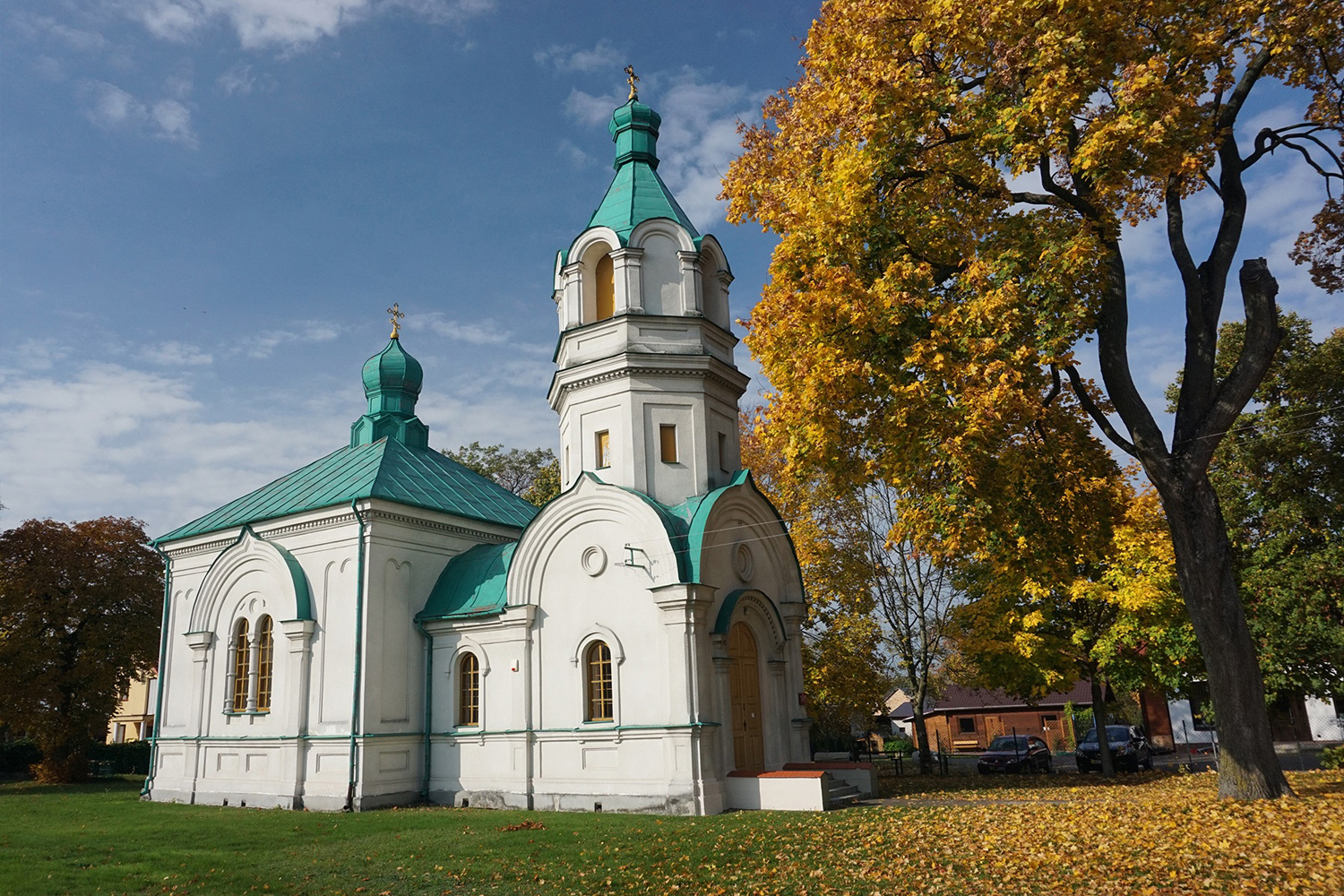Z księdzem Klukiem po Ciechanowcu - 2