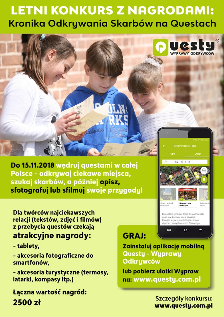 Kronika odkrywania skarbów na questach