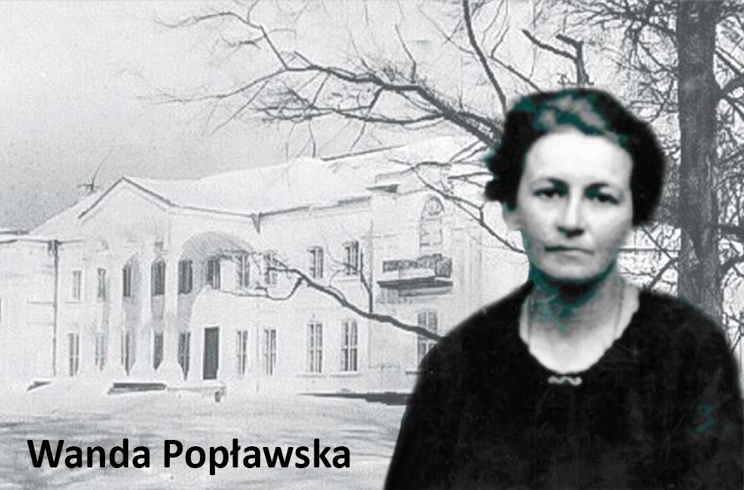 Z Wandą Popławską po starym Sitnie - 3