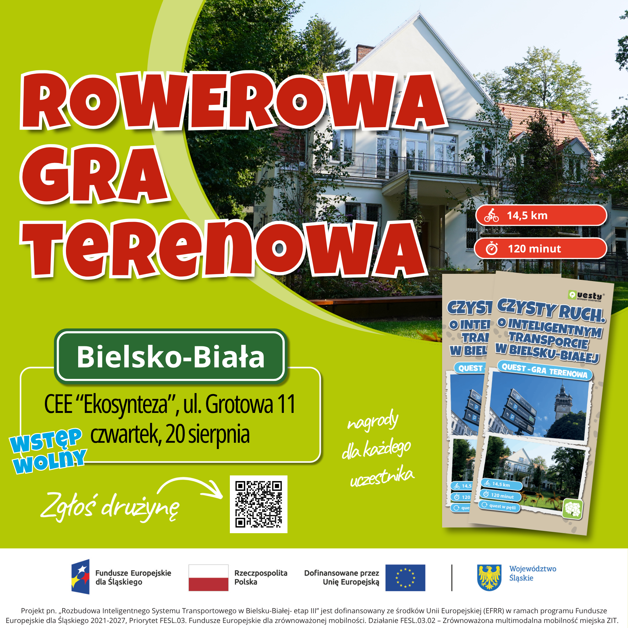 Gra terenowa na queście w Bielsku-Białej