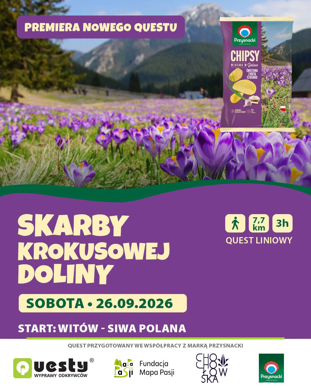 Nowy quest w Dolinie Chochołowskiej!