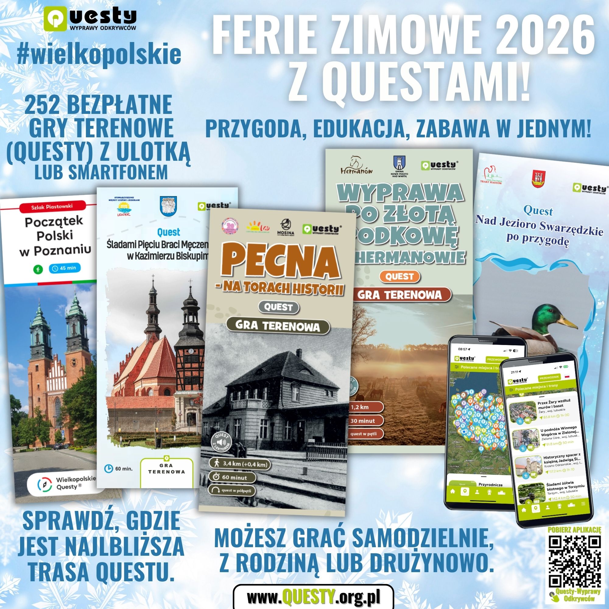 Zagadkowe ferie w województwie wielkopolskim!