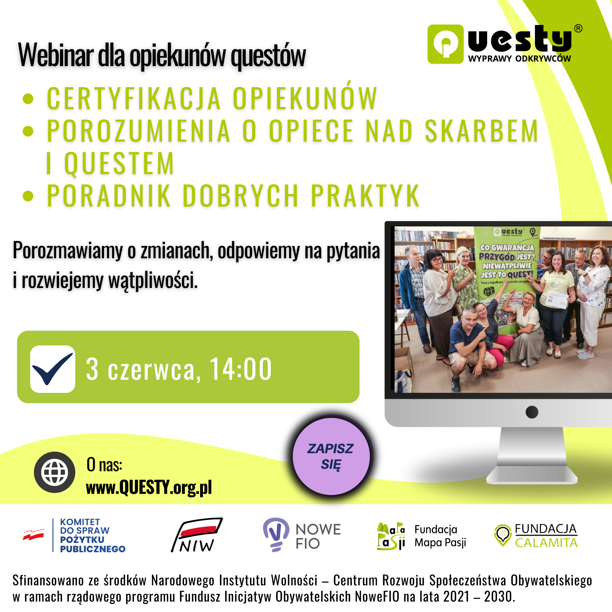 Porozmawiajmy o opiece, certyfikacji i dobrych praktykach