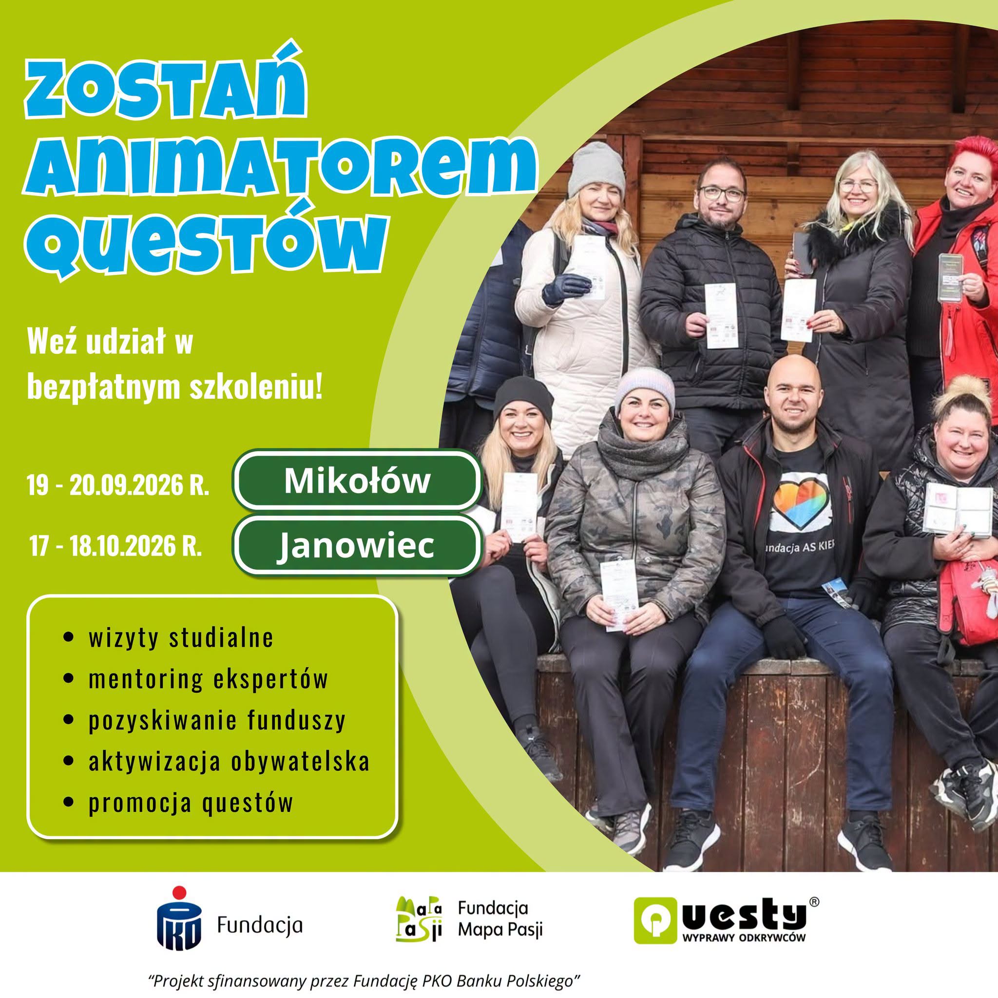 Zostań Animatorem Questów