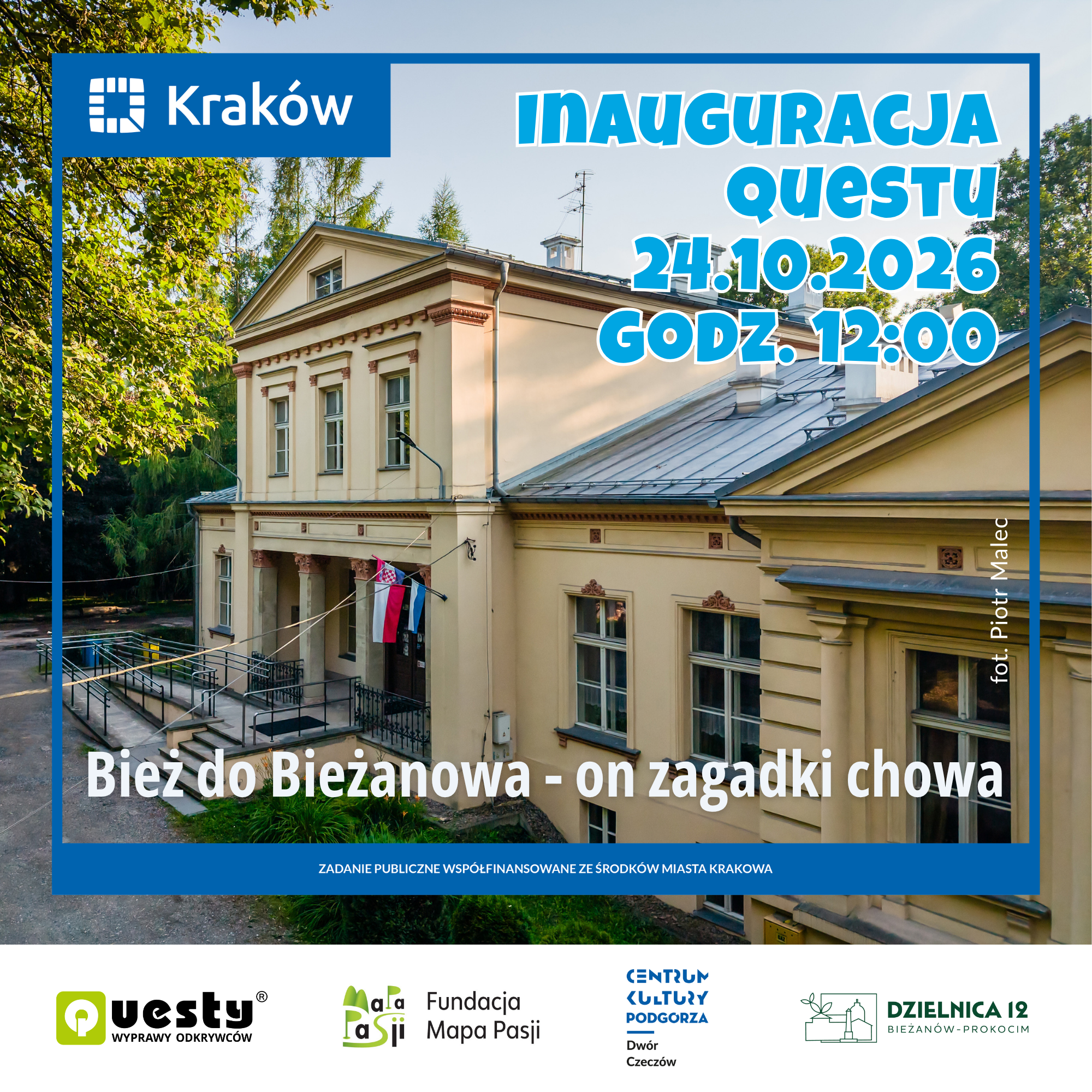 Inauguracja questu w Bieżanowie i maraton questowy z okazji 10-lecia Fundacji Mapa Pasji!