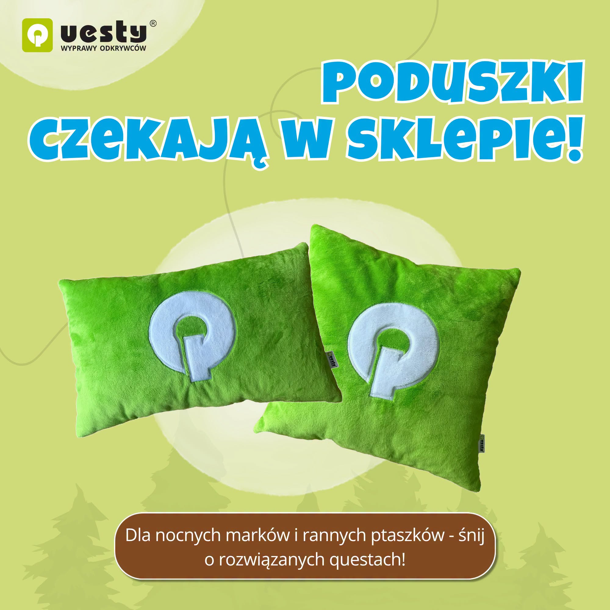 Do sklepiku trafiły pluszowe poduszki