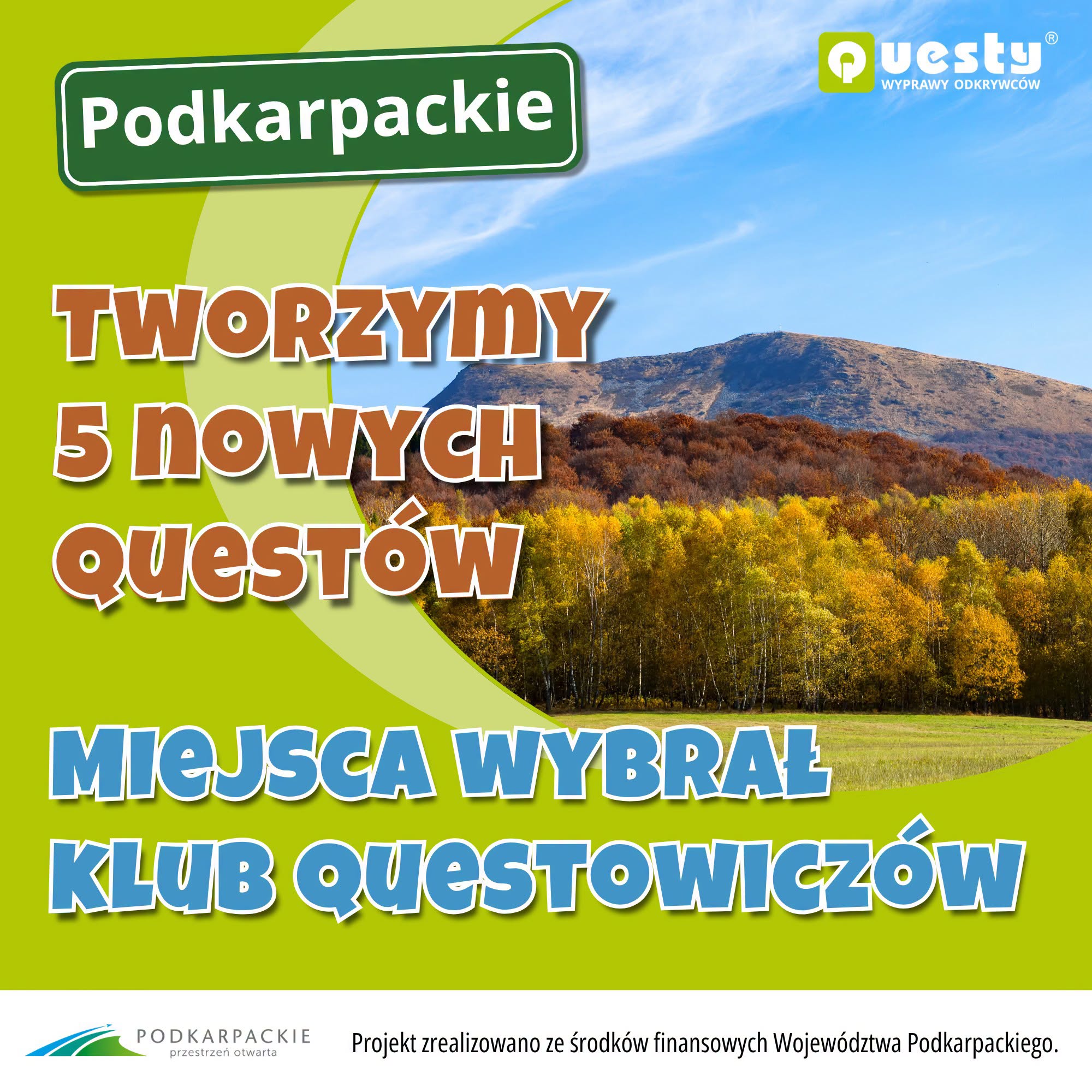 Klub Questowiczów wybrał, gdzie powstaną questy na Podkarpaciu