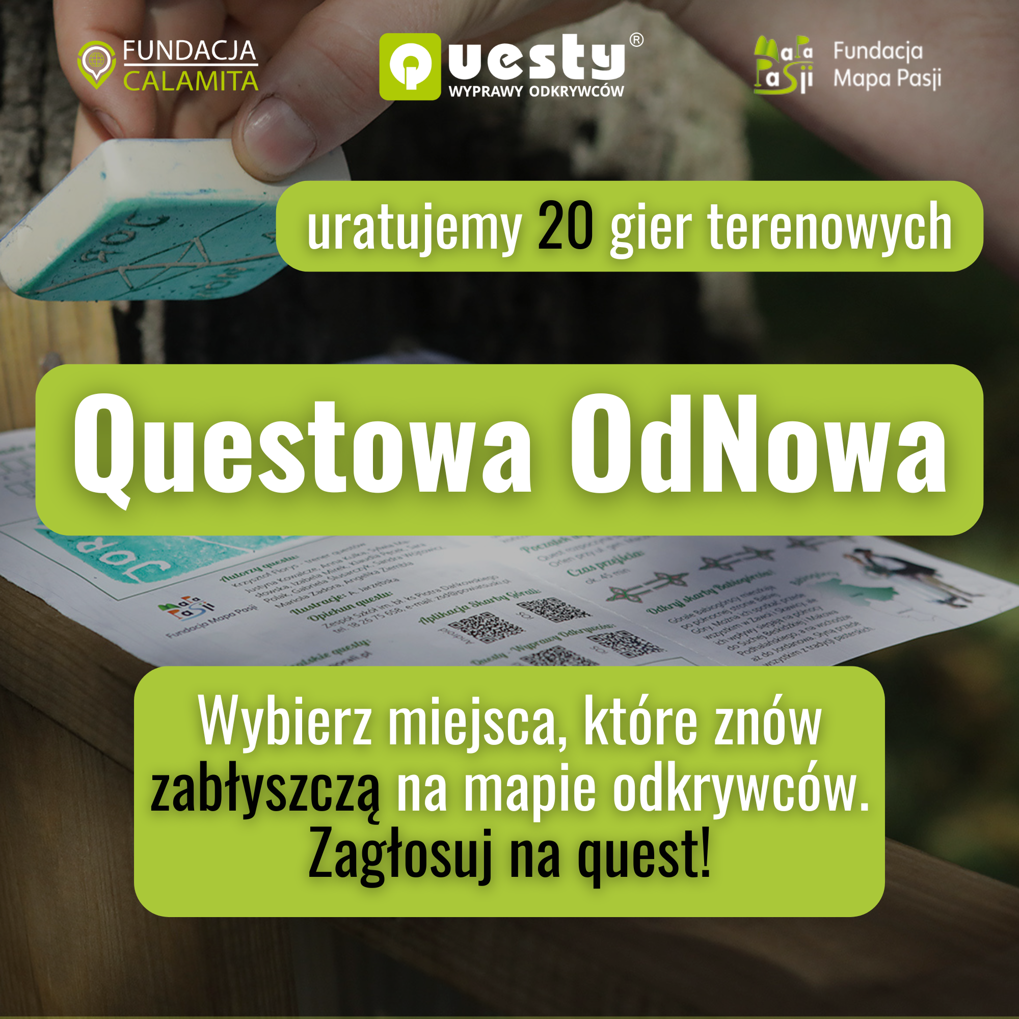 Questowa Odnowa – zaktualizujemy 20 tras!