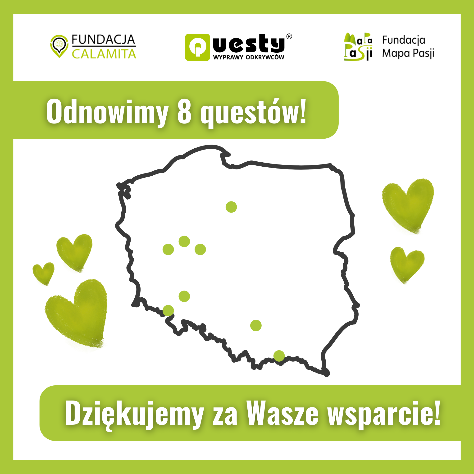 Odnowimy 8 questów!