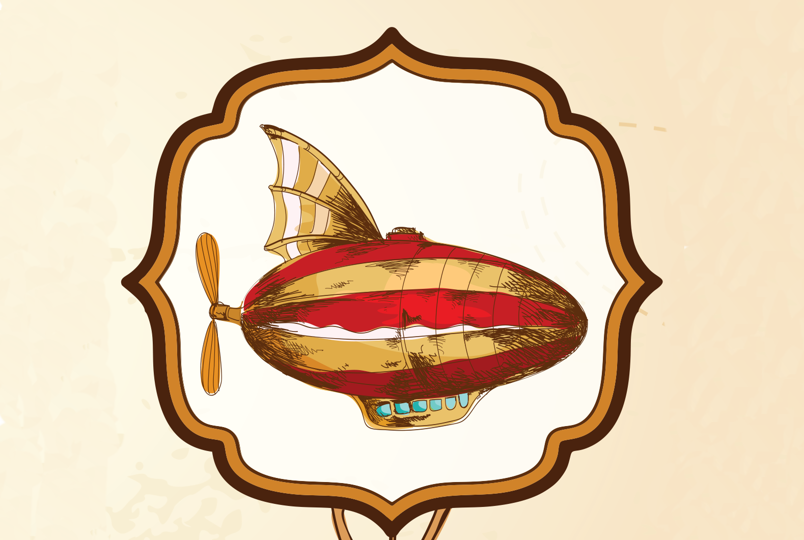 Sterowcem przez Jezierzyce - 1