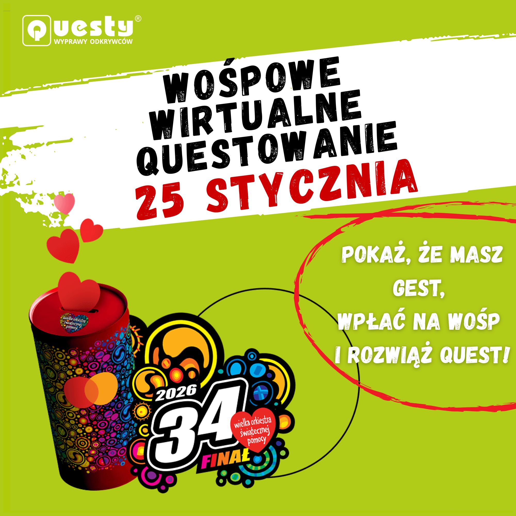 Wirtualny WOŚPowy quest okazjonalny - W zdrowym ciele zdrowy brzuch - 1