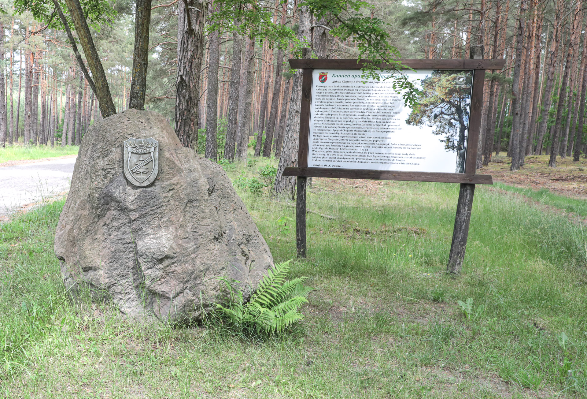 Ścieżkami legend i historii Chojna - 1
