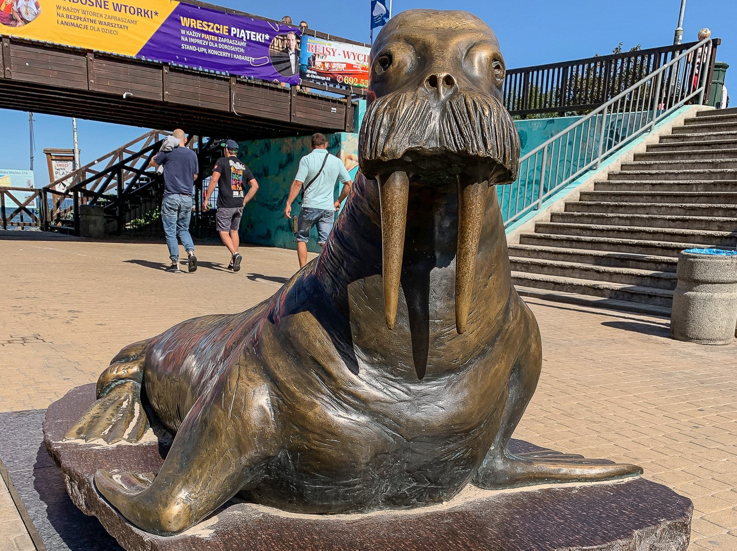 Przygoda z morzem na promenadzie w Mielnie - 1