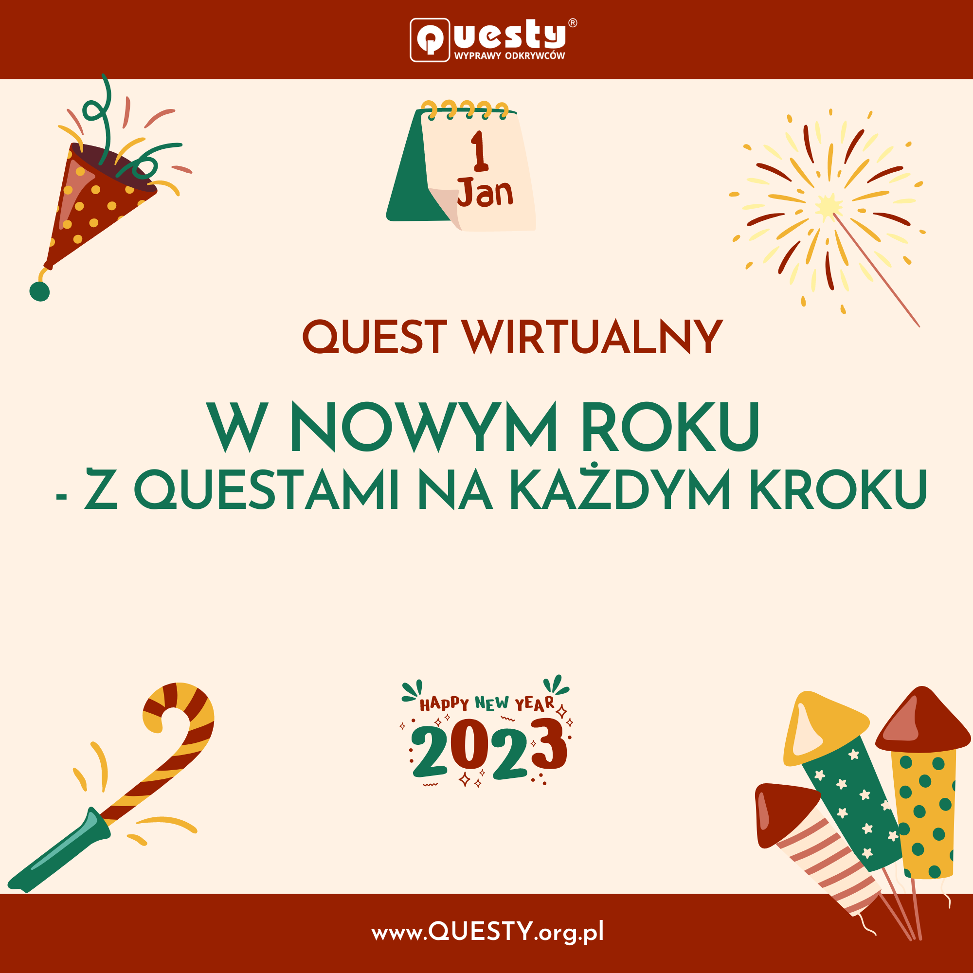 W Nowym Roku - z questami na każdym kroku. Quest wirtualny. - 1
