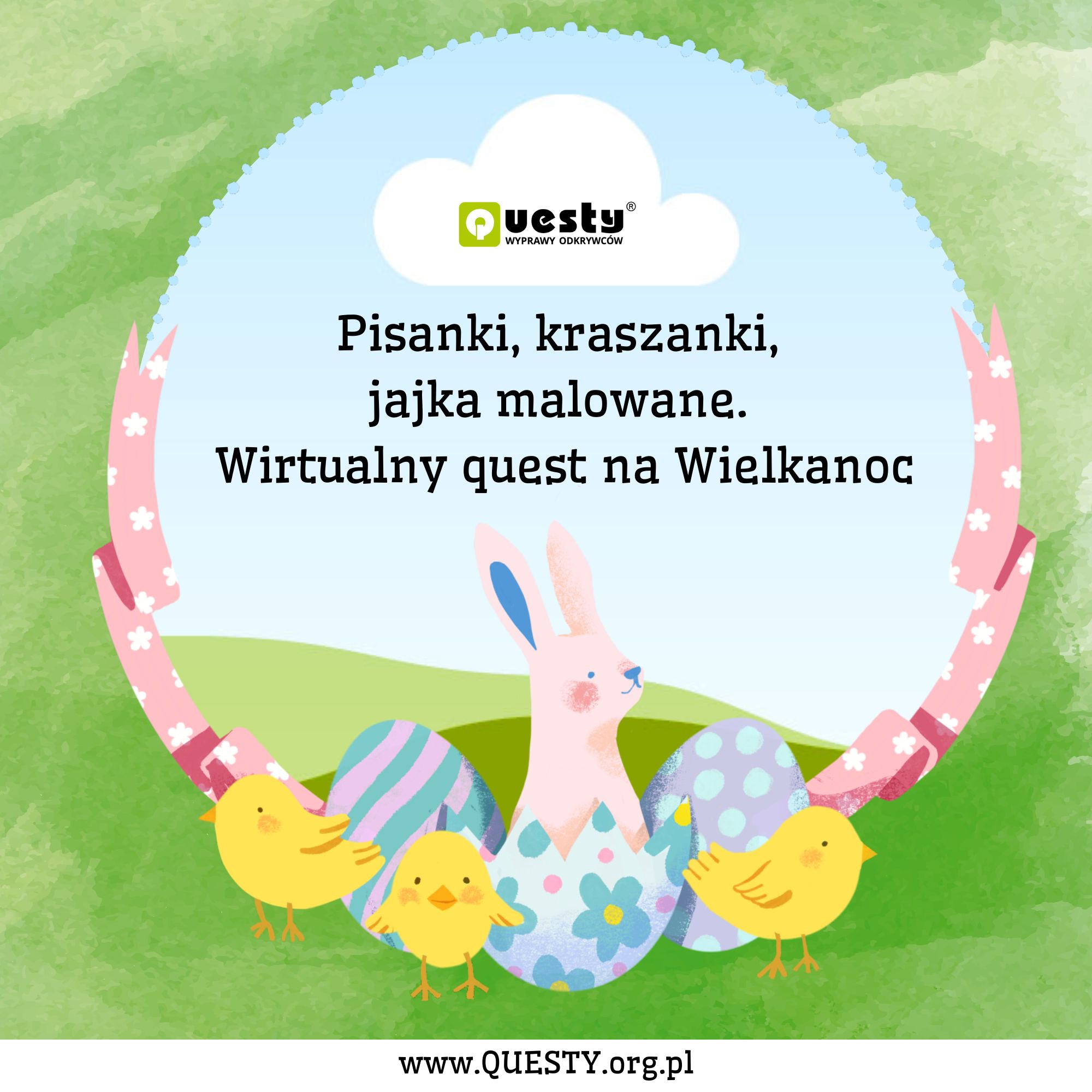 Pisanki, kraszanki, jajka malowane. Wirtualny quest na Wielkanoc - 1