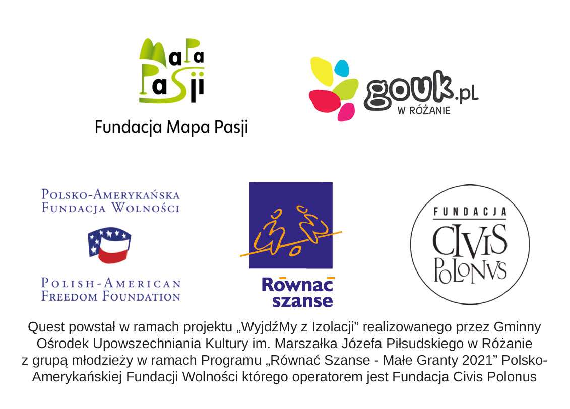 Śladami historii Różana